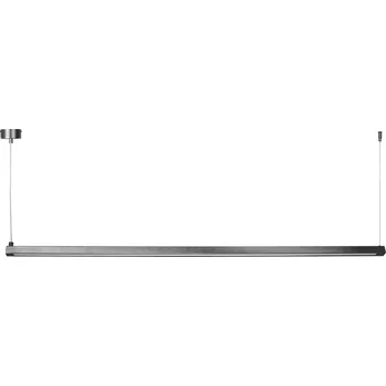 Závěsné LED svítidlo BEAM-120 moderní stříbrné nad jídelní stůl do obýváku a kuchyně 120 cm
