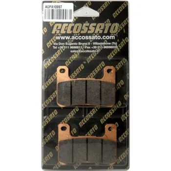 Brzda pro motocykl Brzdové destičky ACCOSSATO AGPA109 ST