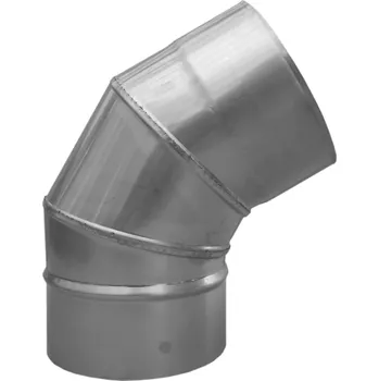 Komín SUPERKOMÍNY DN 150/05 - koleno 60°