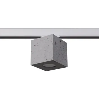 Stropní svítidlo QUAD beton GU10 3000K 7W 510lm #W