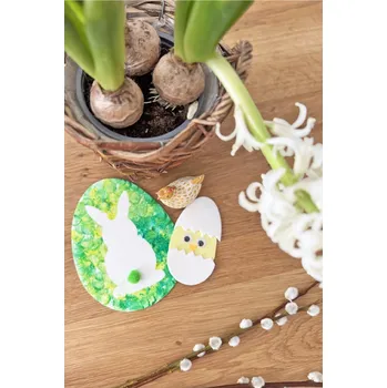 VYLEN Bílá pěnová vajíčka - sada 100 + 50 ks