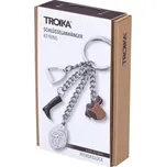 Klíčenka, přívěsek Horse, kůň, 4 přívěsky, TROIKA TROIKA