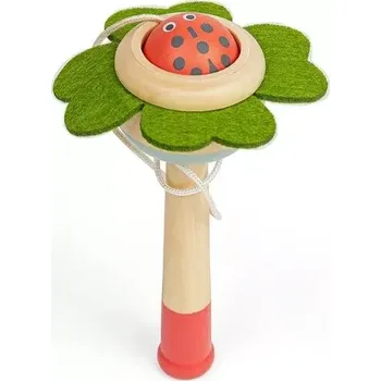 Bigjigs Toys Ball Catcher Květina s míčkem Beruška