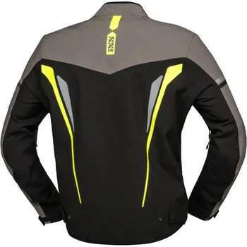Moto bunda Sportovní bunda iXS TS-PRO-ST-PLUS X55060 černá-antraciová-limetková L
