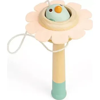 Bigjigs Toys Ball Catcher Květina s míčkem Ptáček