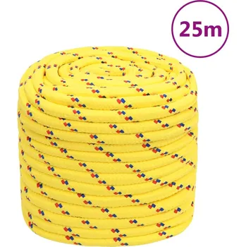 Lany zahrada-XL Lodní lano žluté 18 mm 25 m polypropylen 152629