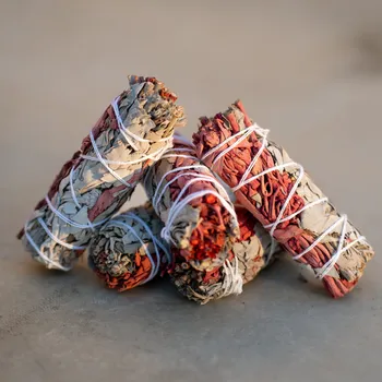 Čajovna Šalvěj bílá & dračí krev vykuřovací svazek velký