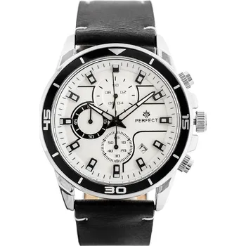 Hodinky Pánské hodinky PERFECT CH02L - CHRONOGRAF (zp351a) + BOX Barva (Varianta): tay-18369-uniw