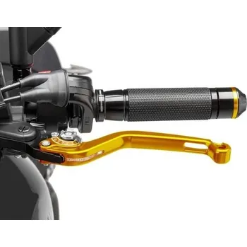 Páčka spojky bez adaptéru PUIG 270OP dlouhé zlatá/stříbrná