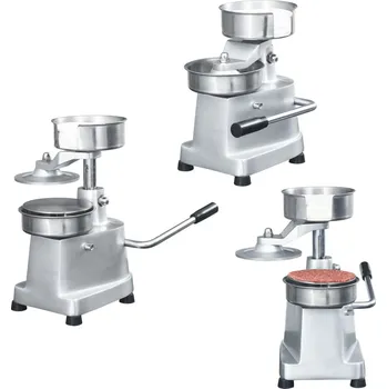 Kuchyňský mlýnek zahrada-XL Tvarovací stroj na hamburgery 500 voskových papírů hliník 10 cm 50995