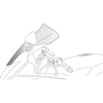 Plexi štít PUIG TOURING 0422W průhledný