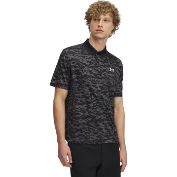 Pánské tričko Pánské tričko Under Armour Perf 3.0 Matchplay Printed Polo Under Armour černá 3276765