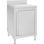 vidaXL Gastro kuchyňská skříňka s odkapávačem nerezová ocel