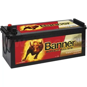 Autobaterie 240Ah baterie, 1200A, levá BANNER Buffalo Bull EFB 517x273x212(240)