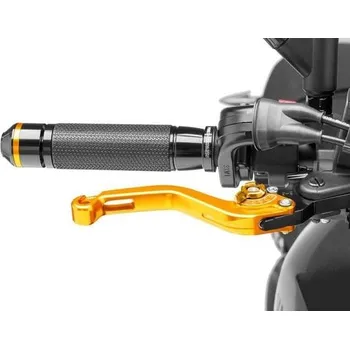 Páčka brzdy bez adaptéru PUIG 180OO krátké zlatá/zlatá