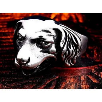 Prsten Ocelový prstýnek pes