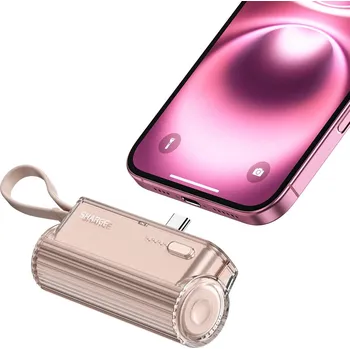 Powerbanka Prémiová cestovní powerbanka SHARGE Flow mini 5000mAh Barva: Růžová