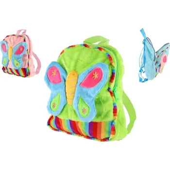 Hračka Batoh motýl plyš 23x28cm 3 barvy