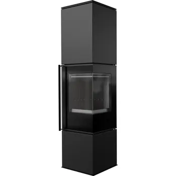 Krbová kamna Krbová kamna KRATKI REN L, pravý, black (rozbaleno, vystaveno)