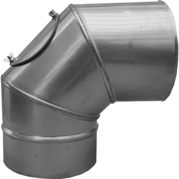 Komín SUPERKOMÍNY DN 150/08 - koleno s ČO 90°