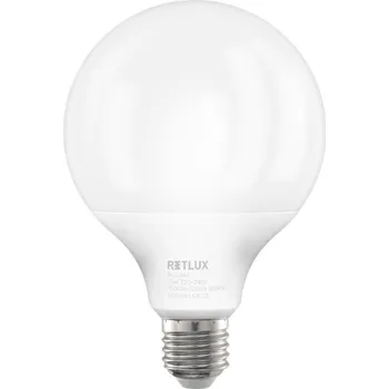 Žárovka Retlux žárovka RLL 444, LED G95, E27, 15W, teplá bílá