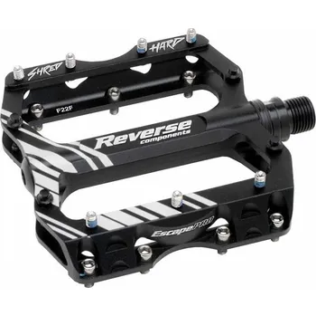 Pedál na kolo Reverse Pedály Escape Pro Shred Hard Edition black + DÁREK
