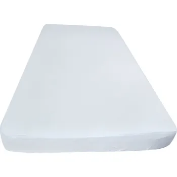 Prostěradlo VODĚODOLNÉ prostěradlo , 100% bavlna , žerzej, 120x200 bílá