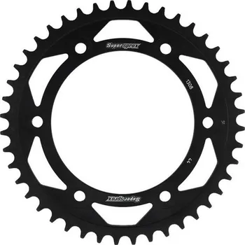 Řetězová sada pro motocykl Řetězová rozeta SUPERSPROX RFE-1308:44-BLK černý 44 zubů, 520