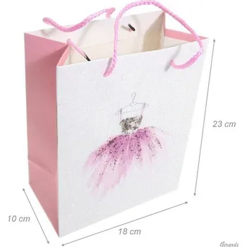 Dárková taška Girardi,Dárková taška 23x18x10 cm F970006, růžová 23x18x10 cm