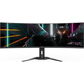 Monitor GIGABYTE AORUS CO49DQ počítačový monitor 124,5 cm (49") 5120 x 1440 px Dual QHD OLED Černá
