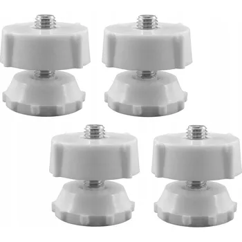 Příslušenství pro čtečku elektronické knihy Nastavitelné nožičky Profi&Home pro lednice Minsk, bílé, 4 ks