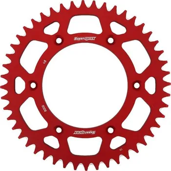Řetězová sada pro motocykl Hliníková řetězová rozeta SUPERSPROX RAL-8000:48-RED červená 48 zubů, 520