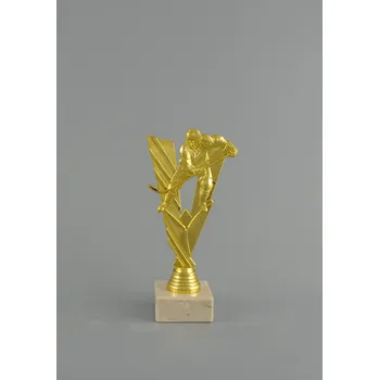 Plaketa zlatá - hokejista 21 cm