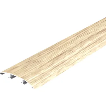 Podlahová lišta Profilteam přechodová lišta pro vedení kabelů 75x2000 Dub bílý P26