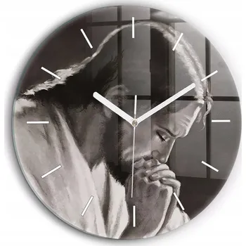 Hodiny Nástěnné hodiny SacroArte šedé 60 cm