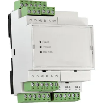 Bezpečnostní detektor Analogový modul Evikon E7125-8AS 8x4-20mA, RS485 RTU