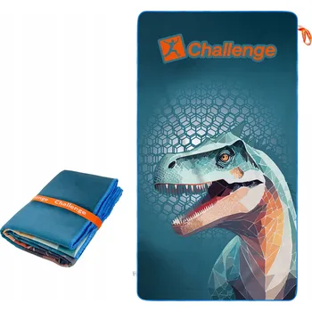 Ručník RUČNÍK Z MIKROVLÁKNA 80x150 cm CHALLENGE KOUPELNOVÝ DINOZAUR