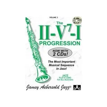 Aebersold Vol. 3 The II/V7/I Progression - Jazz Play-Along Vol.3 - 120 praktickch pattern 596755