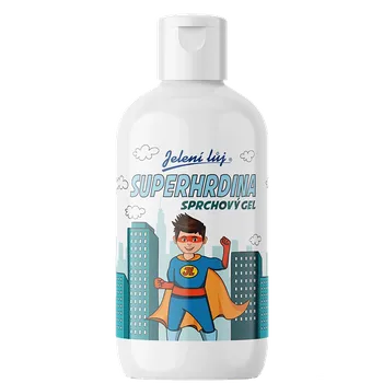 Tělový krém Sprchový gel | Superhrdina - Dětská kosmetika s vůní a příchutí Bubble Gum