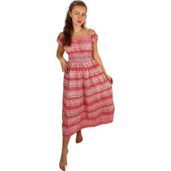 Dámské šaty Šaty s rukávky a žabičkami č.152