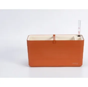 Květináč Květináč plast oranžový Plastia 20 cm x 40 cm x 20 cm