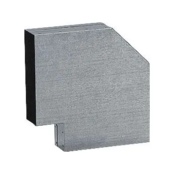 Krbová obestavba KRATKI Koleno 150x50 mm 90°