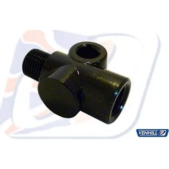 I-connector Venhill POWERHOSEPLUS 776/4/BLACK M10x1 1/8th BSP černá