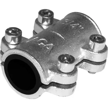 Vodovodní potrubí AGAFLEX OBA třmen 4", 113,1-115,0mm, opravný, pro ocelové potrubí, voda, litina/pozink 11010009