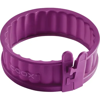 Forma na pečení Coox Silikonová forma na koláč se skleněným dnem, Ø 12 cm (lila fialová)