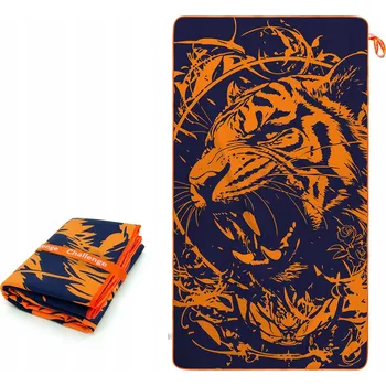 Ručník RUČNÍK Z MIKROVLÁKNA 80x150 cm CHALLENGE KOUPELNOVÝ TYGRYS