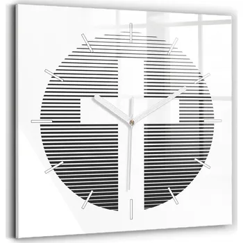 Hodiny Nástěnné hodiny SacroArte černé 30 cm