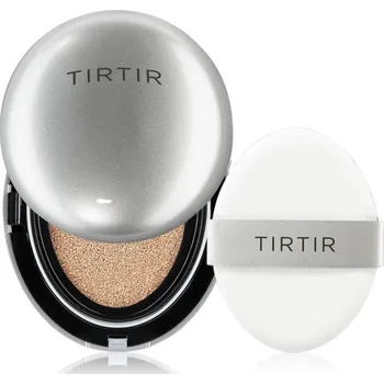 Přípravek na tvář TIRTIR Mask Fit Aura Cushion hydratační make-up v houbičce pro rozjasnění pleti odstín 24N Latte 18 g