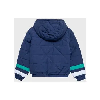 United Colors Of Benetton Bunda pro přechodné období 20USCN026 Tmavomodrá Regular Fit 160