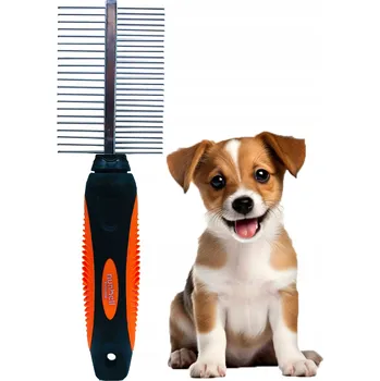 Kartáč pro zvířata Hřeben na dlouhou srst Nunbell